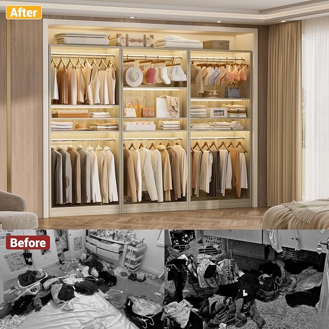 Unikito 3FT Freestanding Closet System