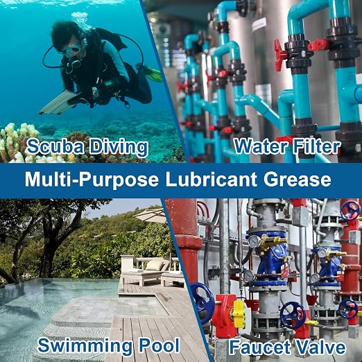 Faucet O-Rings Grease Silicone Lubricant Pool Lube Tube - Image 5