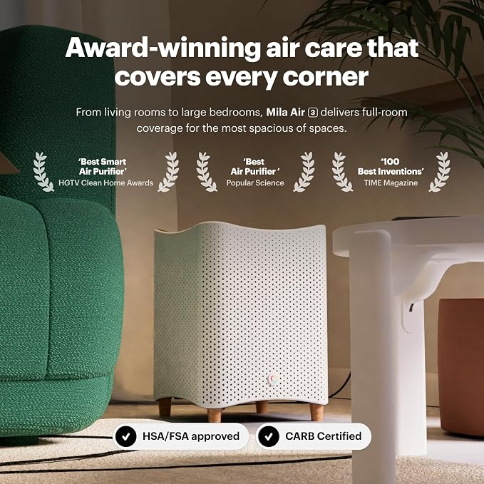 Mila Air 3 Smart Home Air Purifier - Image 2