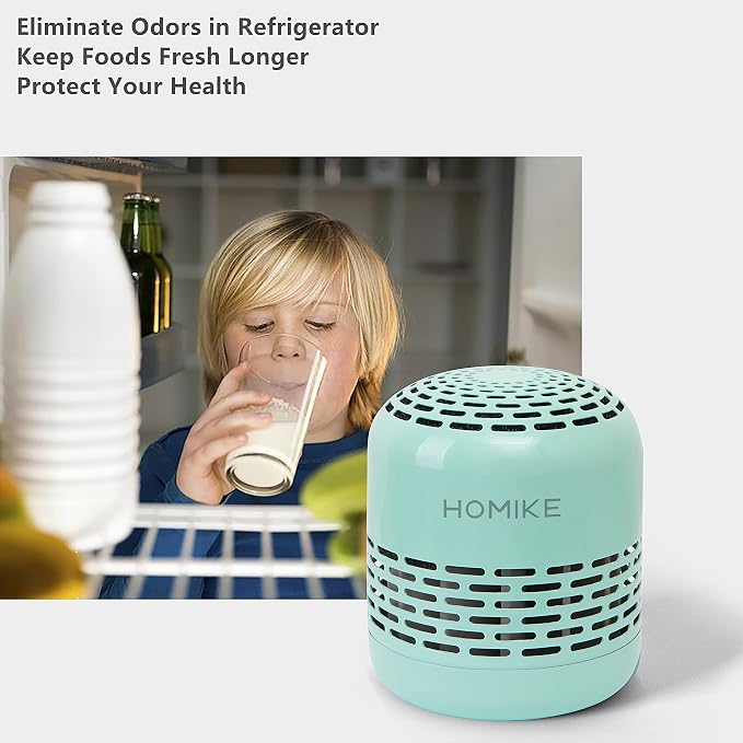 HOMIKE Refrigerator Deodorizer, Odor Eliminator, Last up to 10 Years - Image 2