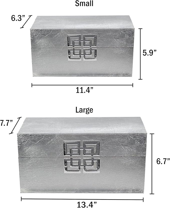 Galt International Storage Box Set Decorative Storage Box w/Hinged Lid Classic - Image 9