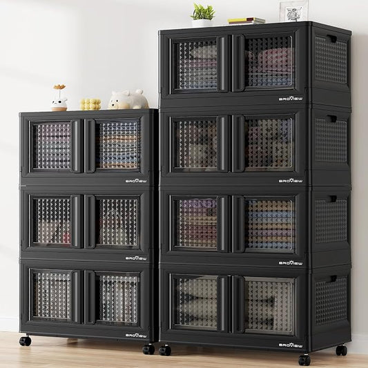 BROVIEW 140Gal Stackable Storage Bins by BROVIEW-EnjoytheArtofLife