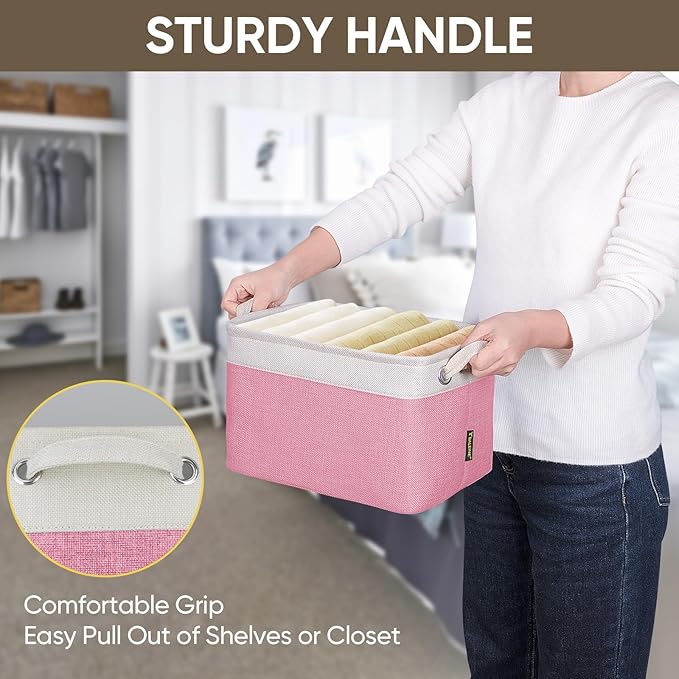 BALEINE 3 Pack Fabric Storage Bins - Image 9