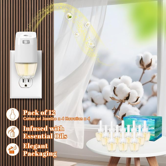 Plug in Air Fresheners Refills, Essential Oil Scented Refill - Image 5