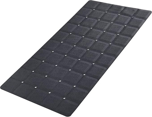 Foldable Silicone Bathtub Mat: Jumbo Size Heavy Duty Safety Bath Mat by Webos