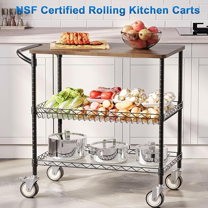 Leteuke Rolling Kitchen Carts