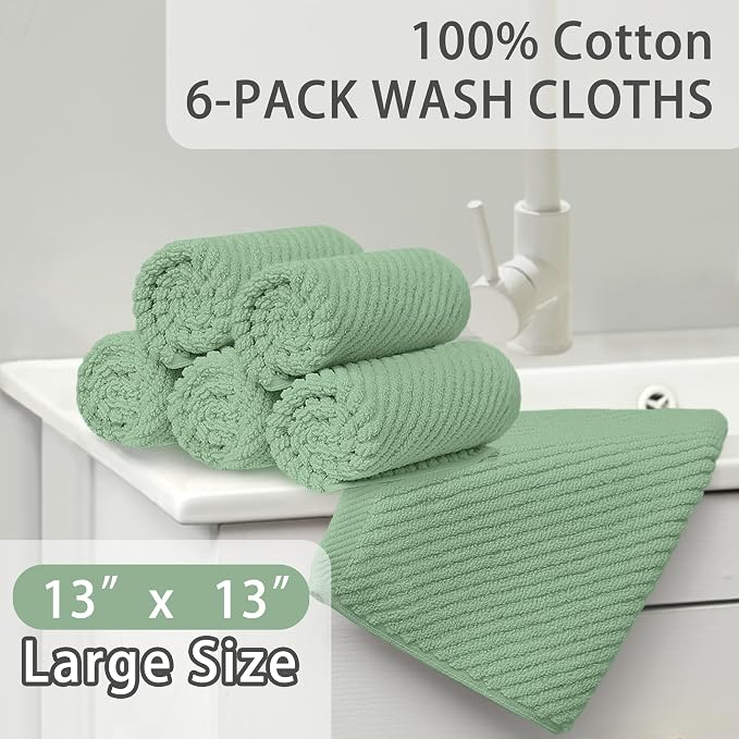 VOOVA & MOVAS Face Towels, Luxury Face Towels - Image 3