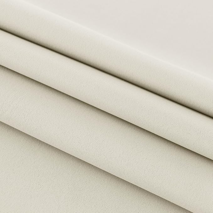 DWCN French Door Curtains – Rod Pocket Thermal Blackout Curtain - Image 5
