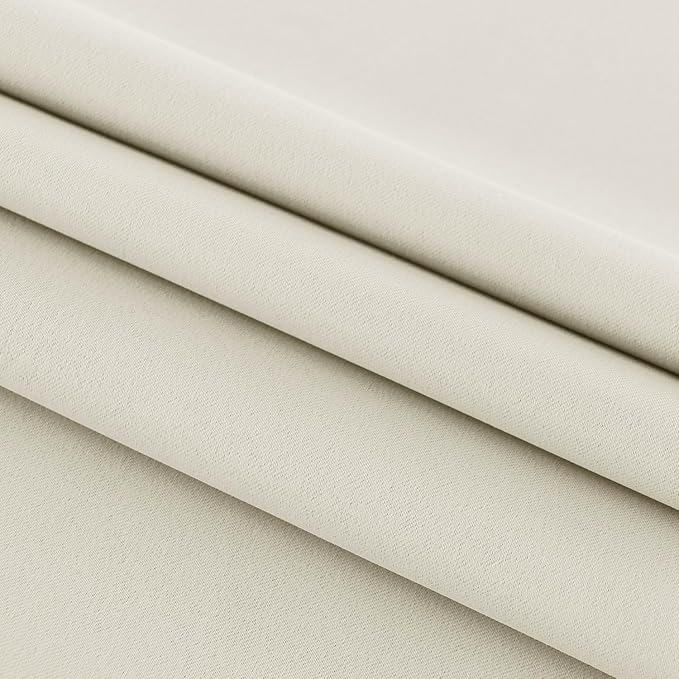 DWCN French Door Curtains – Rod Pocket Thermal Blackout Curtain - Image 5