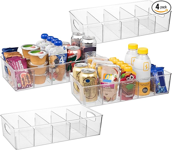 ClearSpace Plastic Pantry Organization and Storage Bins by ClearSpace