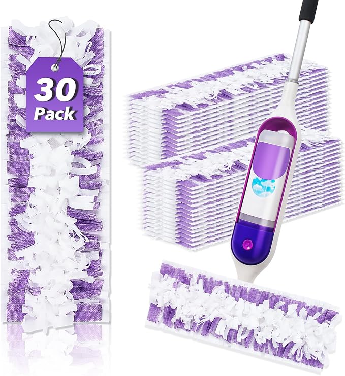 30 Pack Disposable Power Mop Refills Compatible by Ashsajkd