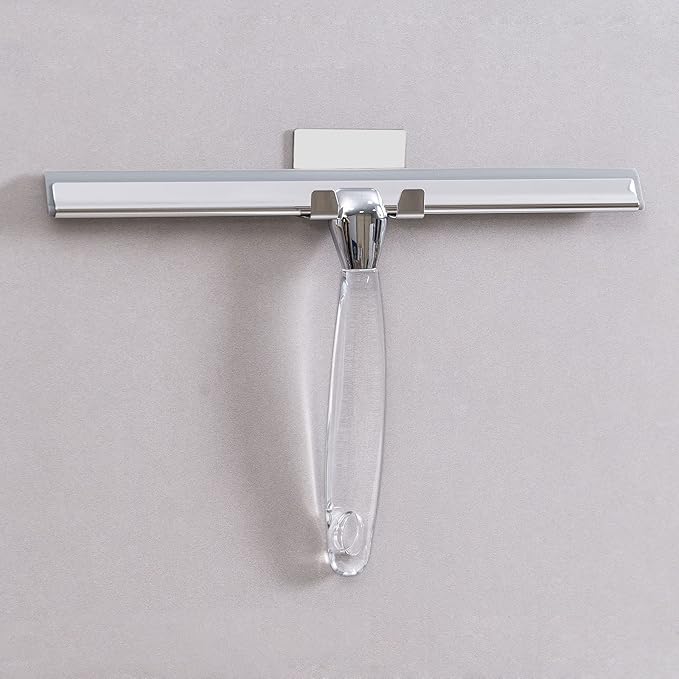 Ettori Shower Squeegee for Glass Door, Squeegee for Shower Glass Door, Window by Ettori