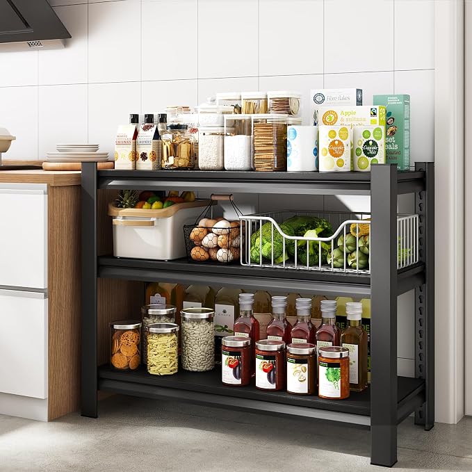 40" W Garage Shelving Heavy Duty，1500LBS Loads Adjustable Garage Storage Shelves - Image 6