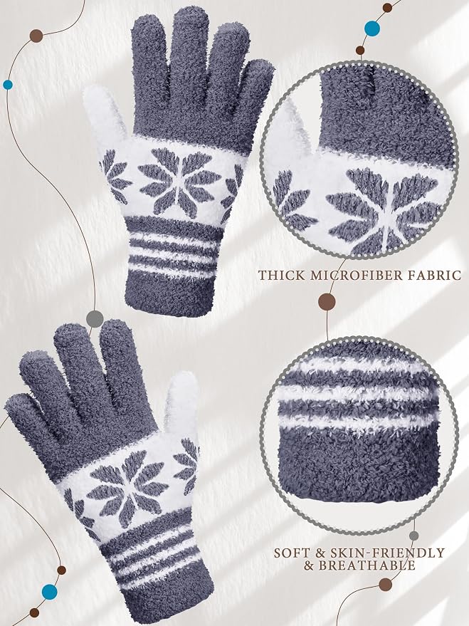 Patelai 3 Pairs Microfiber Plant Dusting Gloves Leaf Cleaning Gloves - Image 3
