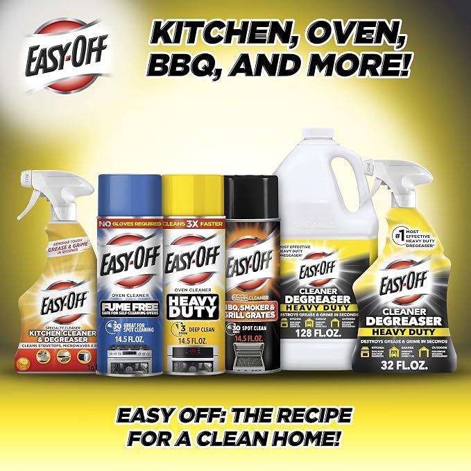 Easy Off Heavy Duty Degreaser Cleaner Spray, 32 Ounce - Image 9