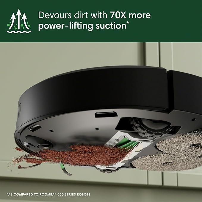 iRobot Roomba Plus 405 2in1 Vacuum & Mop Robot - Image 6
