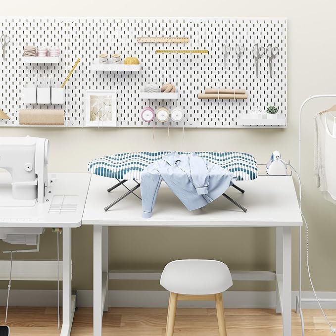 KINGBOARD Tabletop Ironing Board, Small Ironing Boards - Image 7