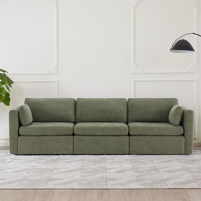 CHITA Oversized Modular Sectional Convertible Fabric Sofa Set, FSC Certified by CHITALIVING