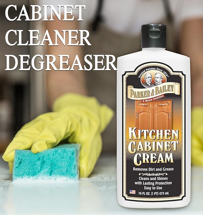 Parker and Bailey Kitchen Cabinet Cream-Wood Cleaner-Grease Remover 16 oz - Image 7
