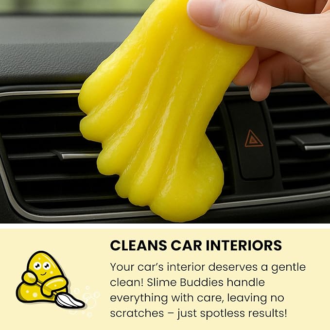 Slime Buddies Car Cleaning Gel Putty - Image 3