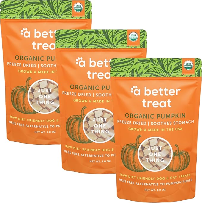 A Better Treat – Freeze Dried Organic Pumpkin Dog and Cat Treats, Single by ABetterTreat