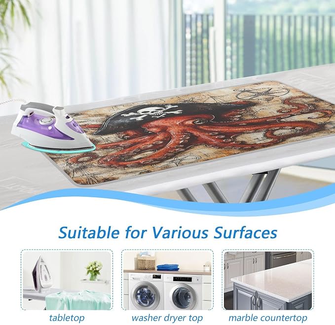 Octopus Pirate and Compass Ironing Mat - Image 5