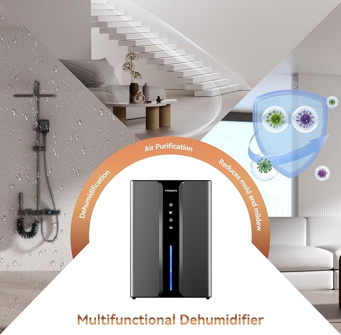 95oz Home Dehumidifier, Quiet dehumidifier - Image 4
