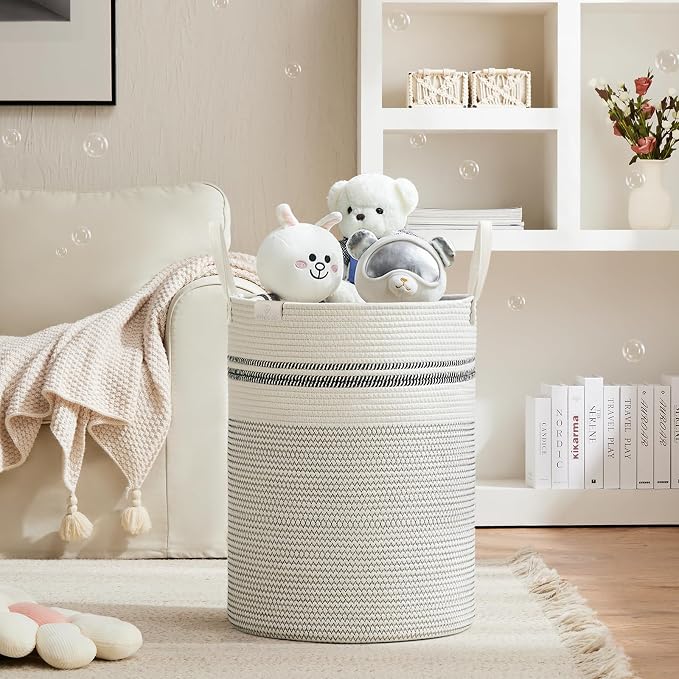 VIPOSCO Tall Laundry Basket, Large Dirty Clothes Hamper - Image 2