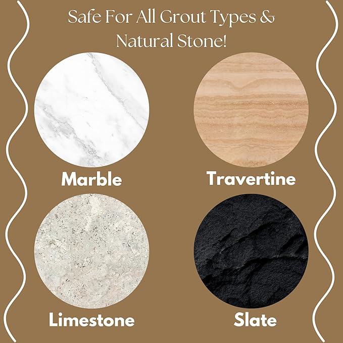 Natural Stone Grout Cleaner, Safe - Image 3