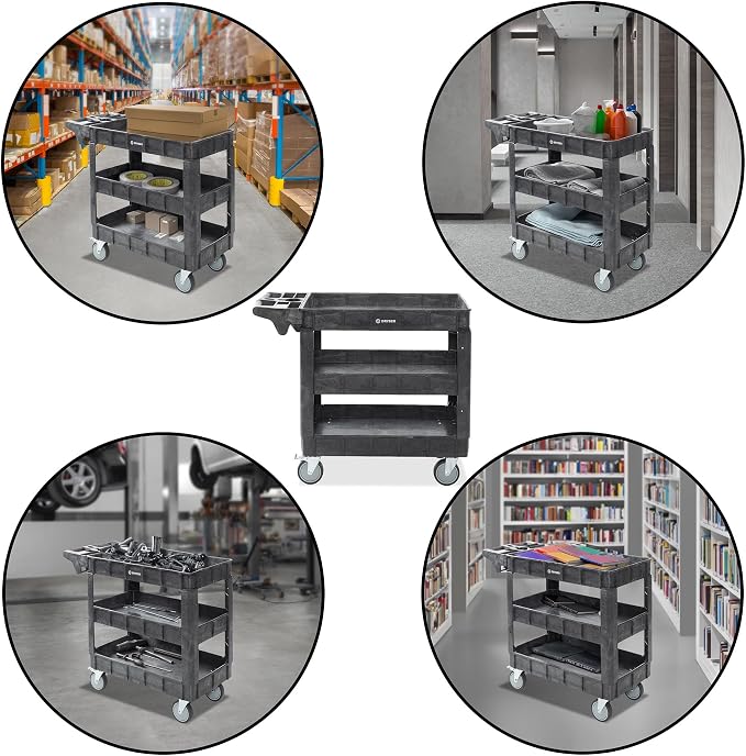 Dryser Utility Cart with Wheels - Image 3