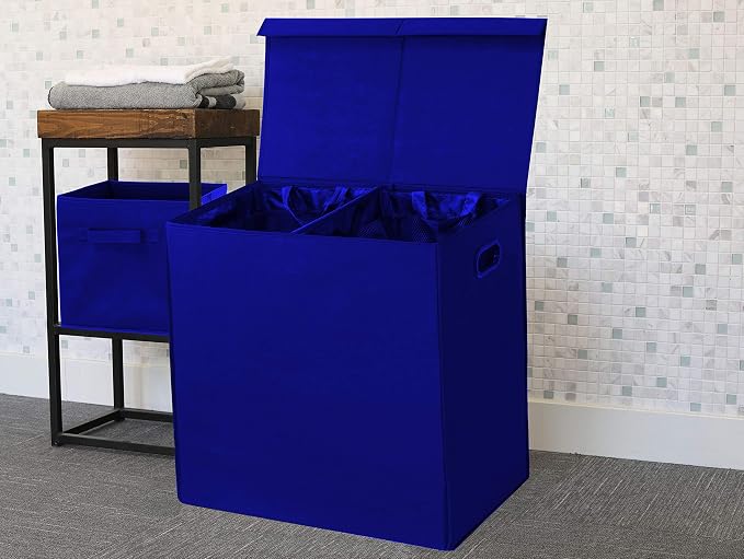 Simple Houseware Double Laundry Hamper - Image 5
