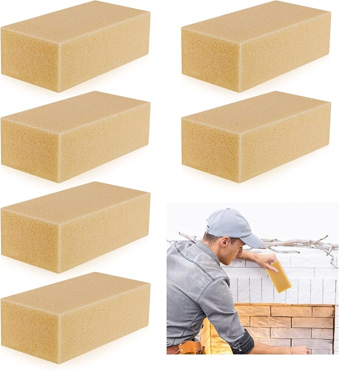 Tessco for you 6 Pcs Reusable Soot Eraser Sponge for Dry Cleaning by Tessco