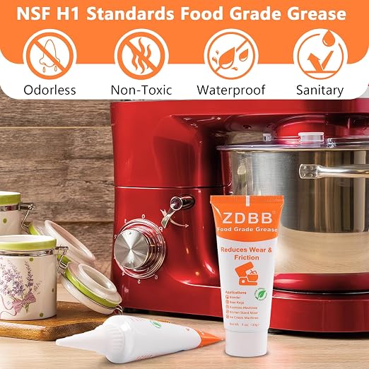 Food Grade Grease Lubricant for Kitchenaid Mixer NSF H1 Food Service Equipment - Image 4