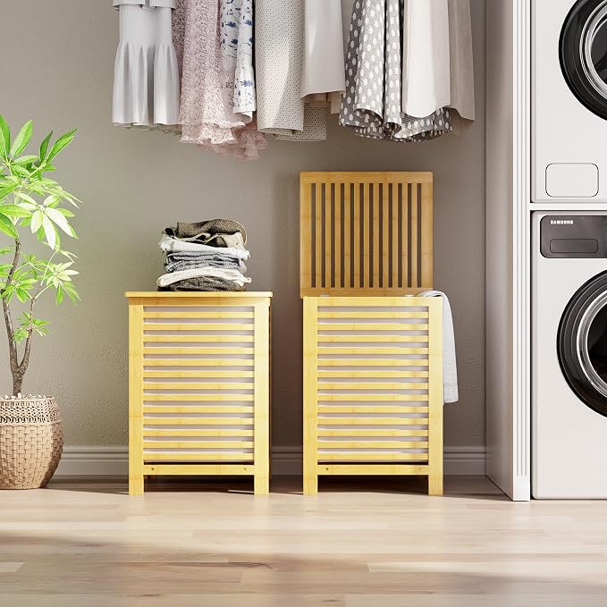 SMIBUY Double Laundry Hamper - Image 9