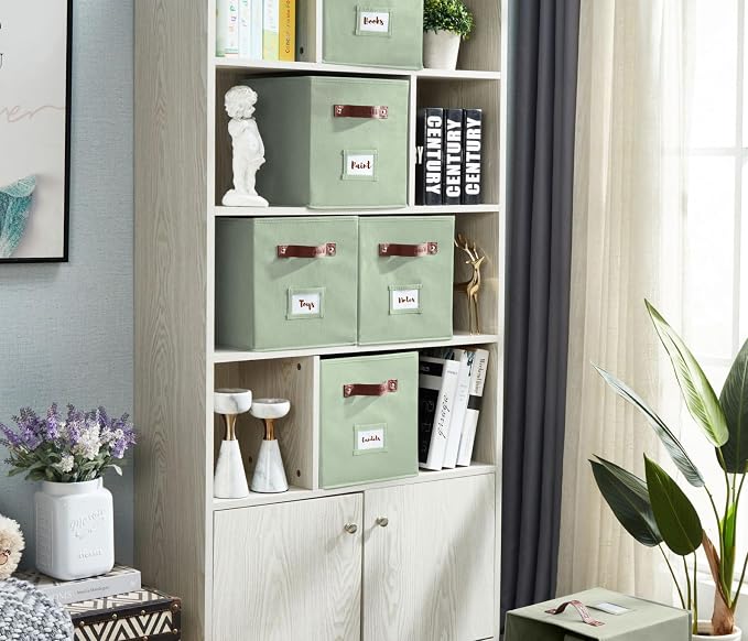 DECOMOMO Storage Cubes, Fabric Organizer Bins - Image 2