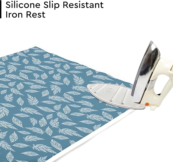 Encasa XO Ironing Mat/Pad with 3mm Padding & Silicone Iron Rest - Image 2