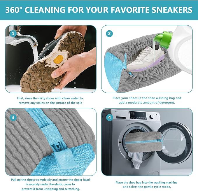 Shoe Washing Machine Bag - Image 7