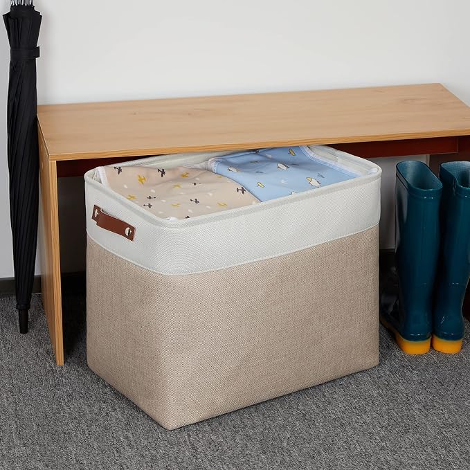 DULLEMELO Extra Large Storage Baskets, Fabric Storage Bins - Image 7