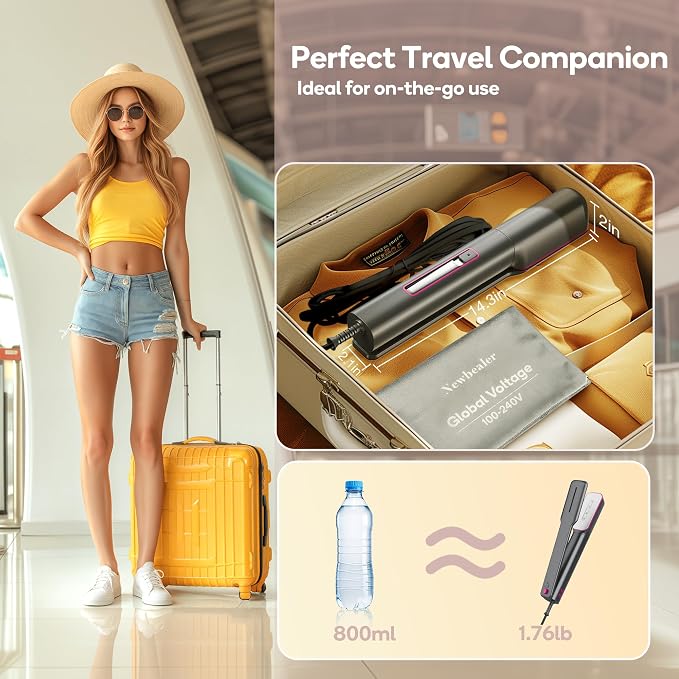 Newbealer 3in1 Clamp Travel Steam Iron - Image 3