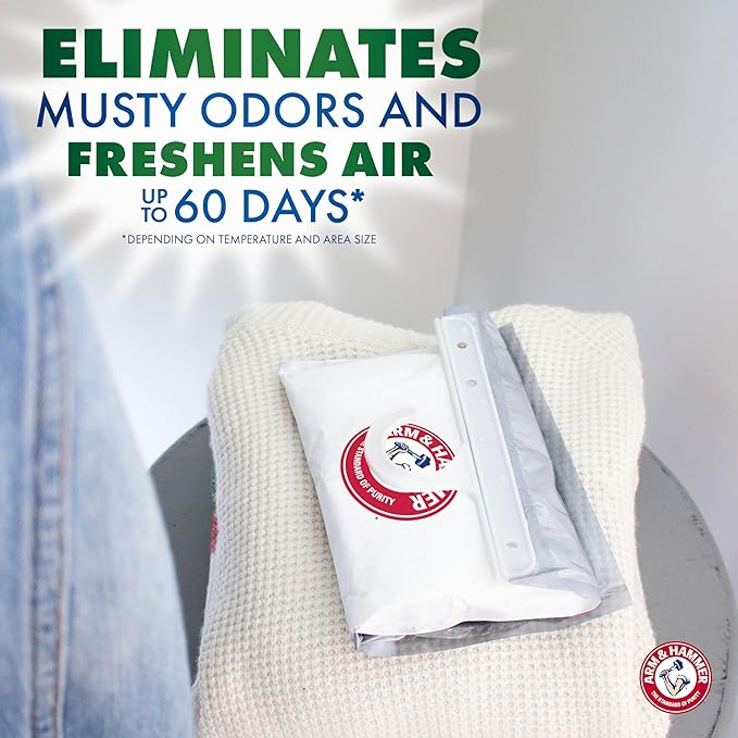 Arm & Hammer Essentials Hanging Moisture Absorber and Odor Eliminator, 17.5 oz. - Image 2