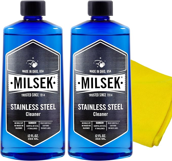 Milsek Stainless Steel Cleaner by MilsekFurniturePolish