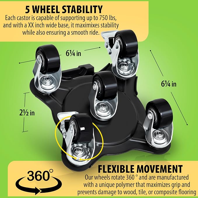 Furniture Movers with Wheels - Image 3
