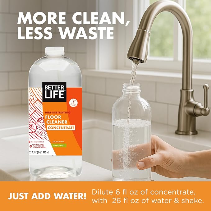 Better Life Floor Cleaner Concentrate- Liquid Multipurpose Cleaner - Image 5