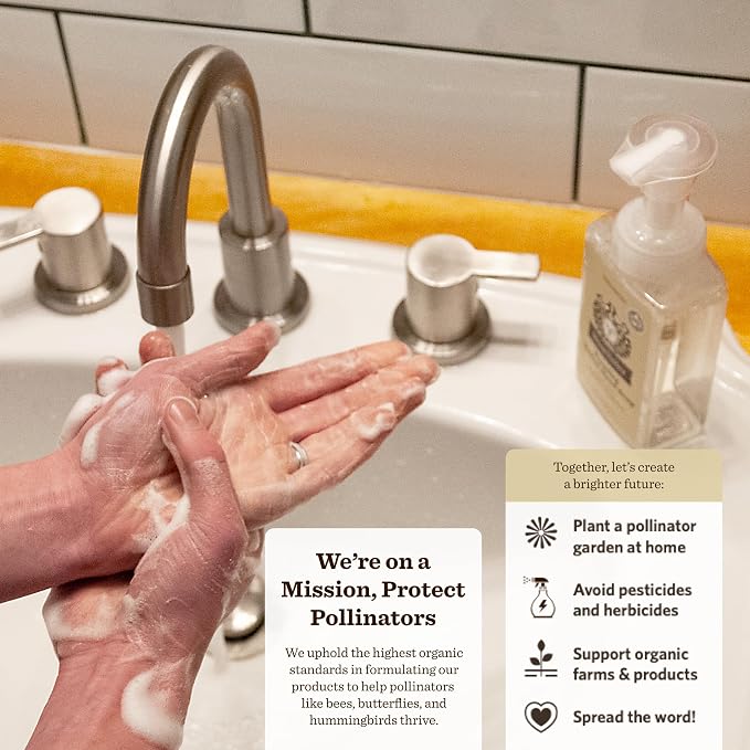 Moon Valley Herbal Foaming Hand Soap, Lemon Rosemary, Mint Lavender, Grapefruit - Image 6