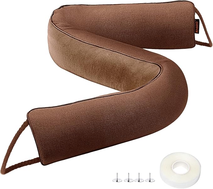 MAGZO Door Draft Stopper, 32 Inch Under Door Draft Blocker Noise Stopper by MAGZO