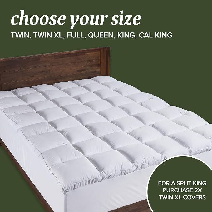 Beckham Hotel Collection Twin XL Size Hybrid Mattress Protector & Pad - Image 8