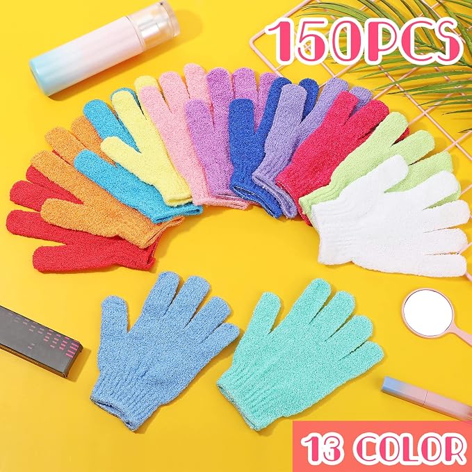 150 Pcs Exfoliating Gloves Bulk - Image 6