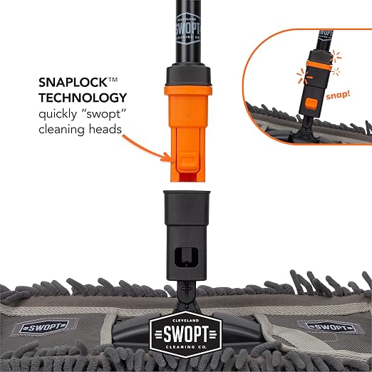 SWOPT Standard 48” Steel Handle – Ergonomic Design Eliminates Loose Handles — - Image 8