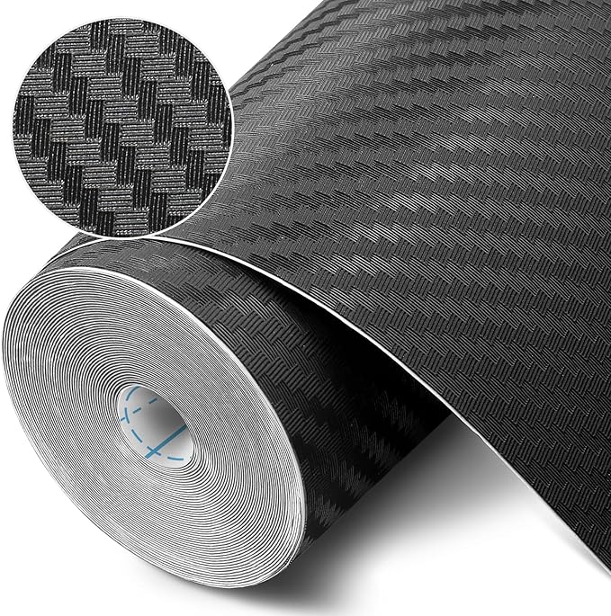 Self-Adhesive Shelf Liner Kitchen Liner, Waterproof Backed Paper Easy Peel and