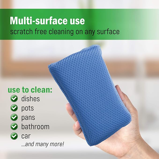 Miracle Microfiber Kitchen Sponge by Scrub-It - Image 5